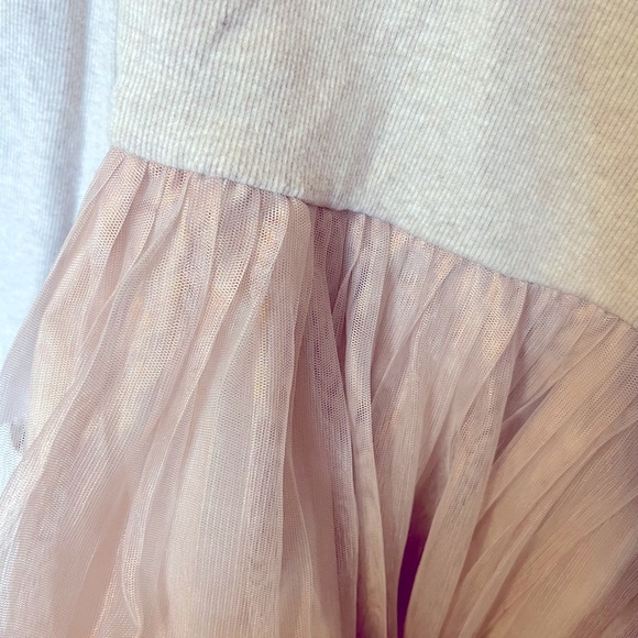 Kids Mix-Media Tulle Dress - Picture 5 of 5